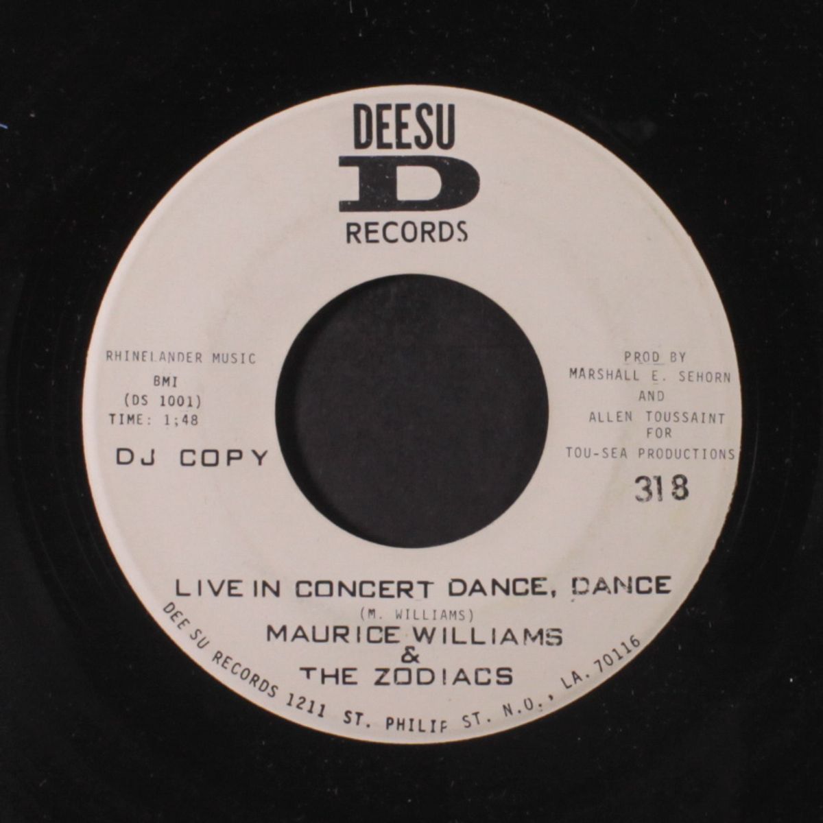 live in concert stay '68 by MAURICE WILLIAMS & ZODIACS