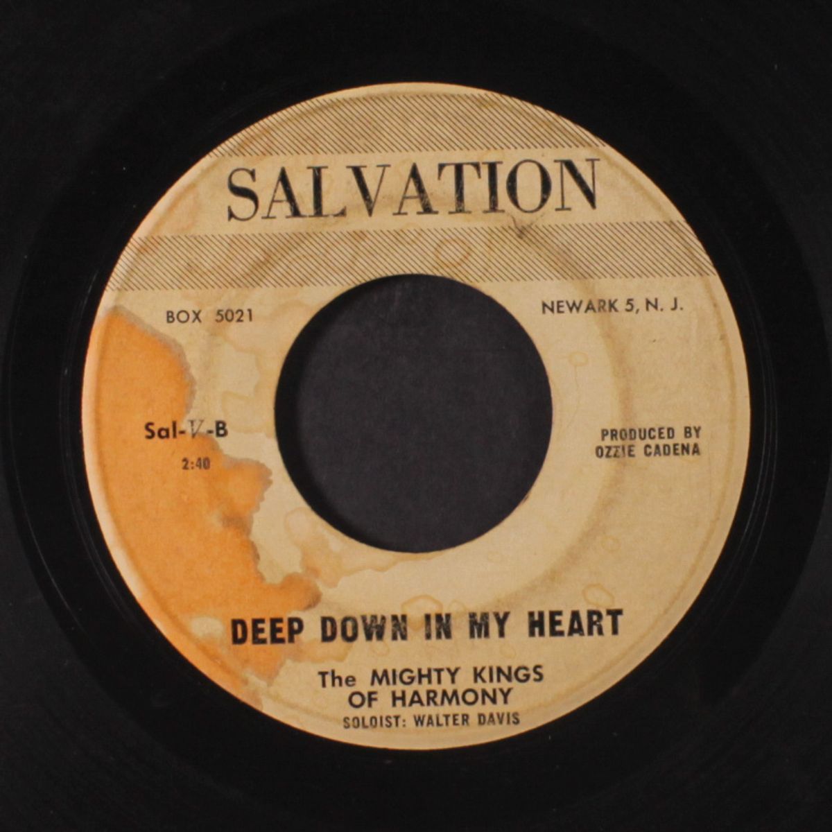 steppin' right in / deep down in my heart by MIGHTY KINGS OF HARMONY