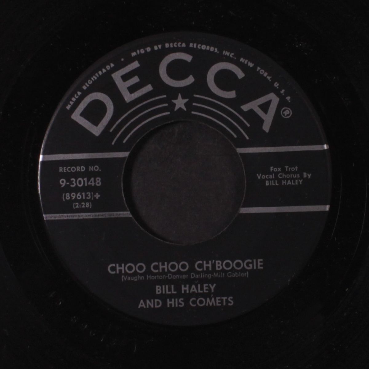don't knock the rock / choo choo ch'boogie by BILL HALEY