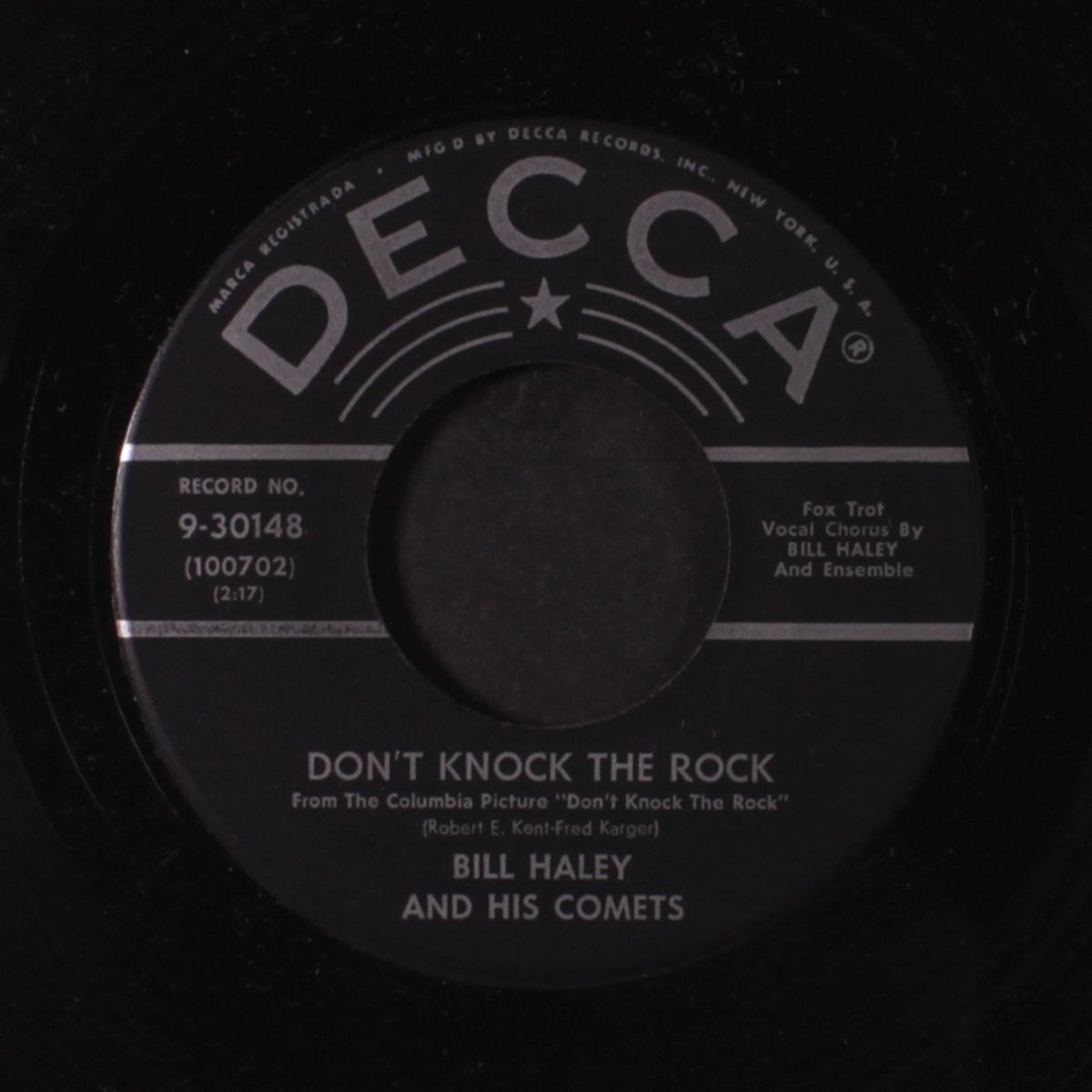 don't knock the rock / choo choo ch'boogie by BILL HALEY