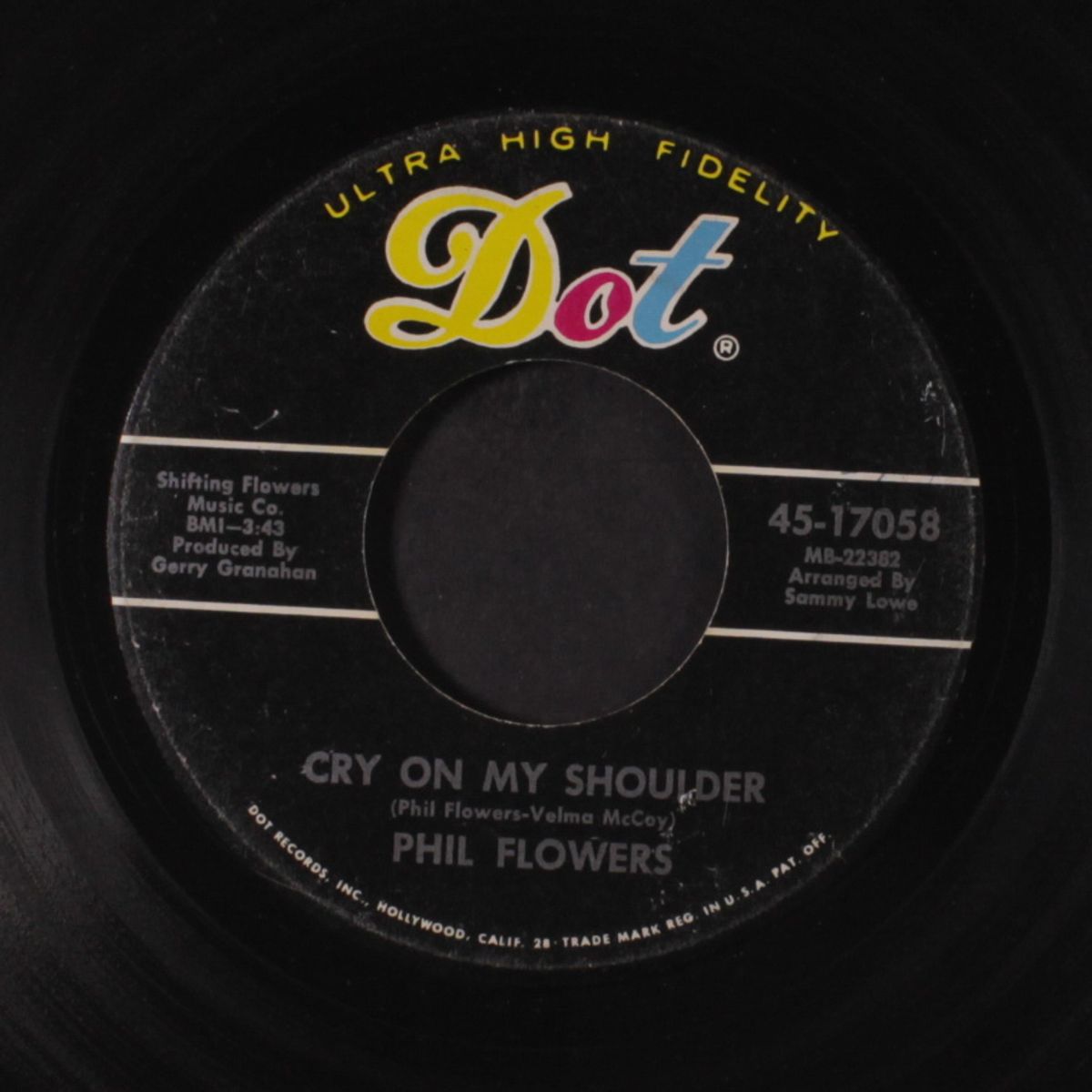 discontented / cry on my shoulder by PHIL FLOWERS