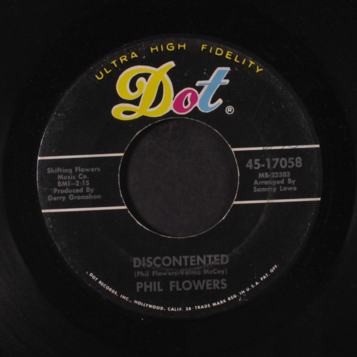discontented / cry on my shoulder by PHIL FLOWERS
