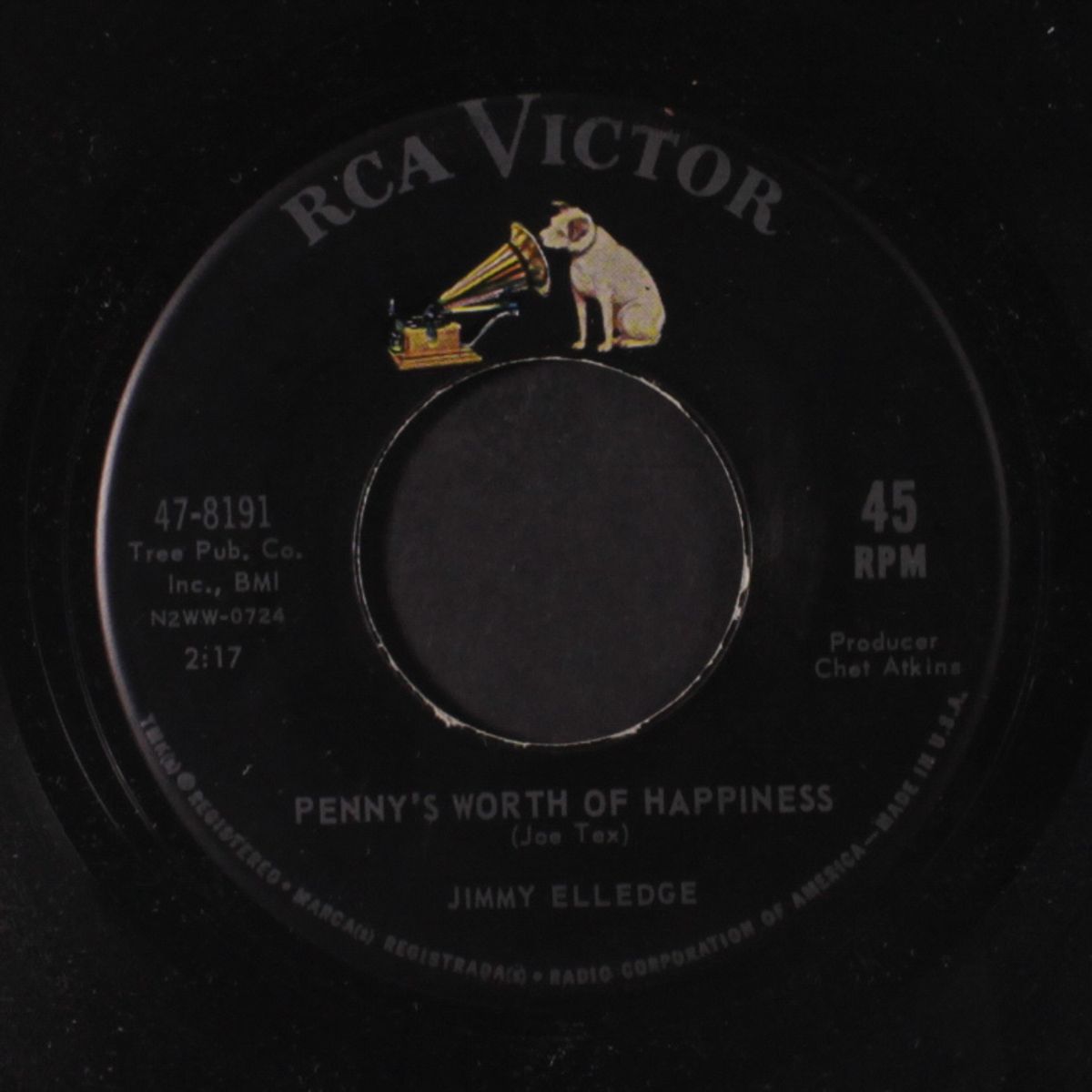 a penny's worth of happiness by JIMMY ELLEDGE