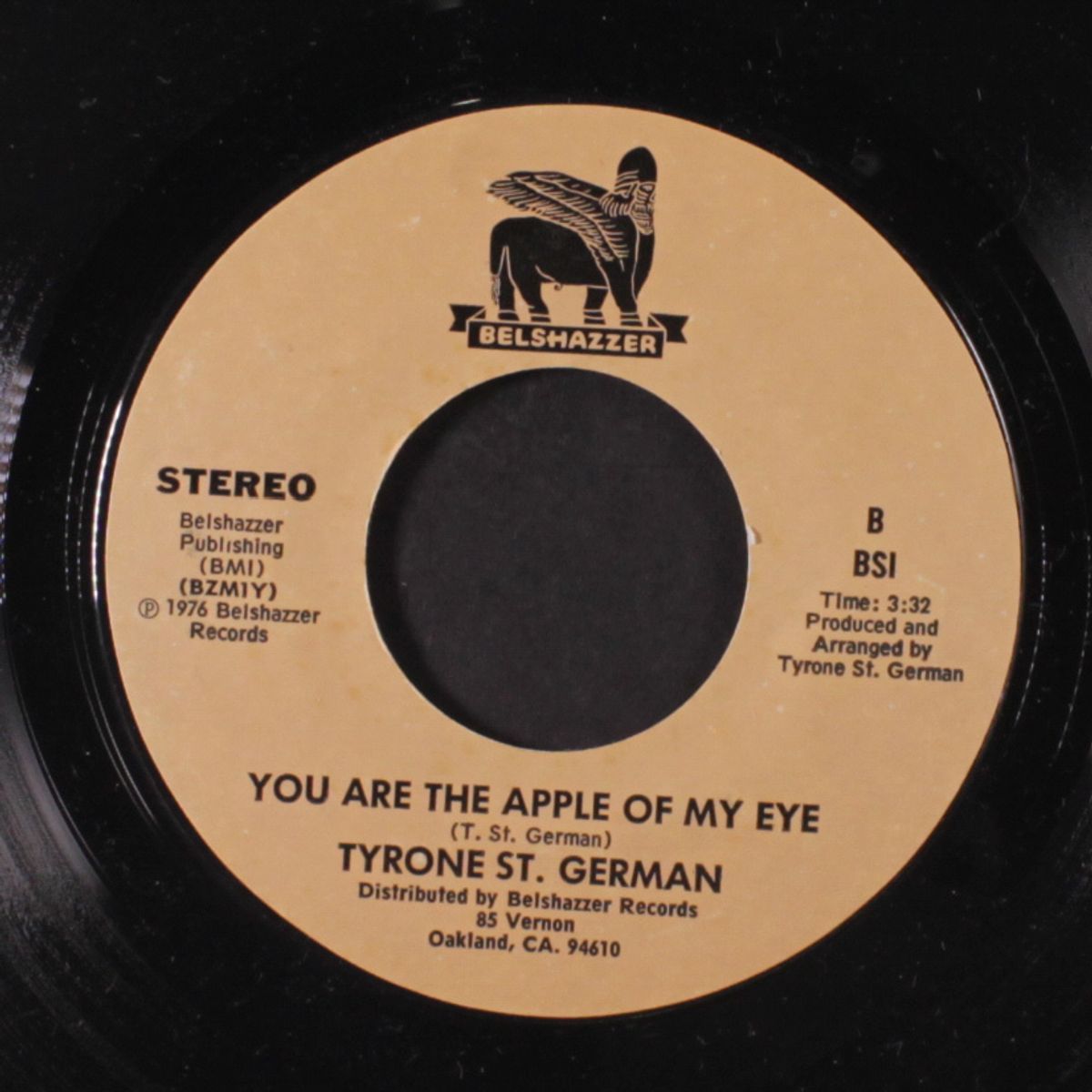 i'm still hooked on you / you are the apple of my eye by TYRONE ST. GERMAN