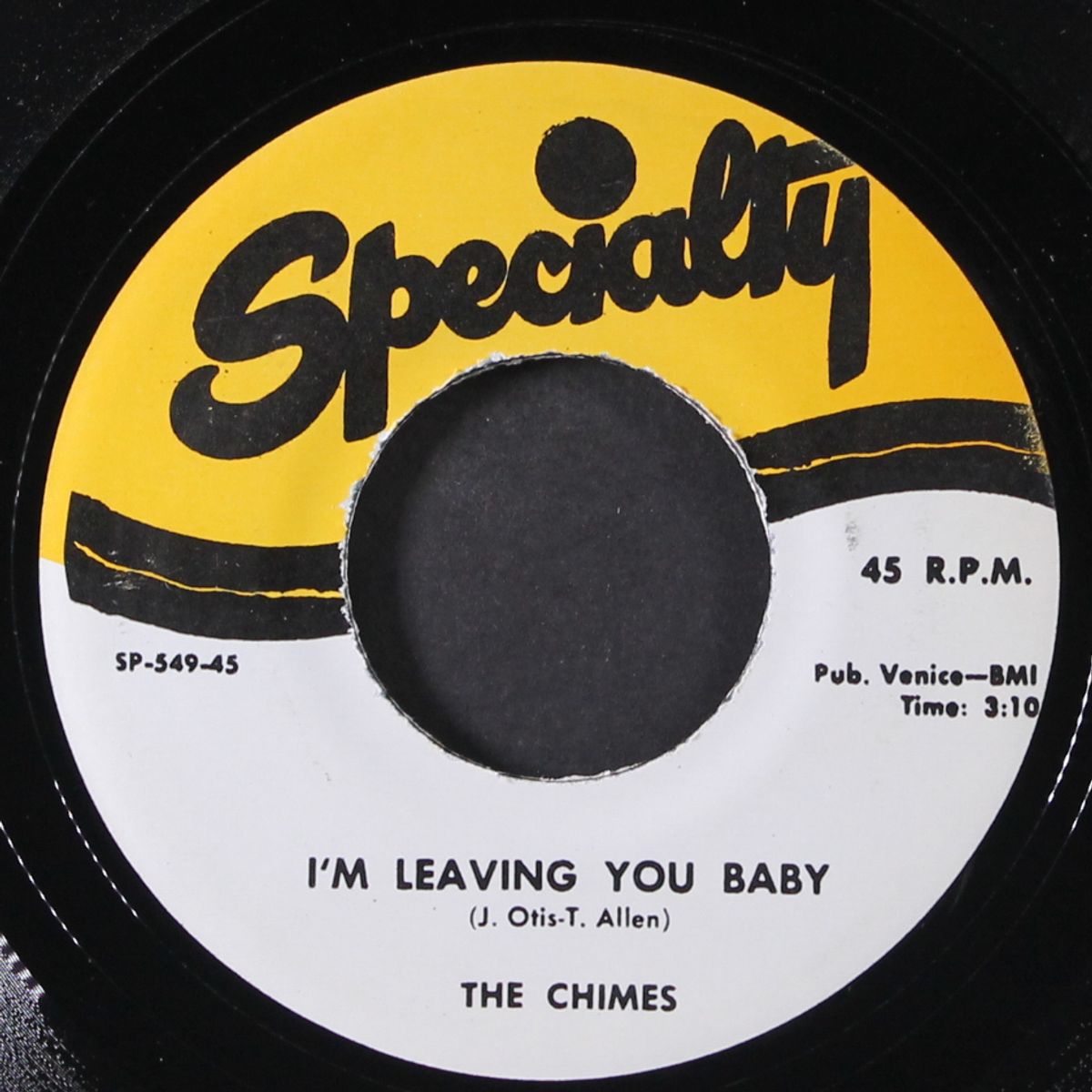 i'm leaving you baby / the chimes by CHIMES