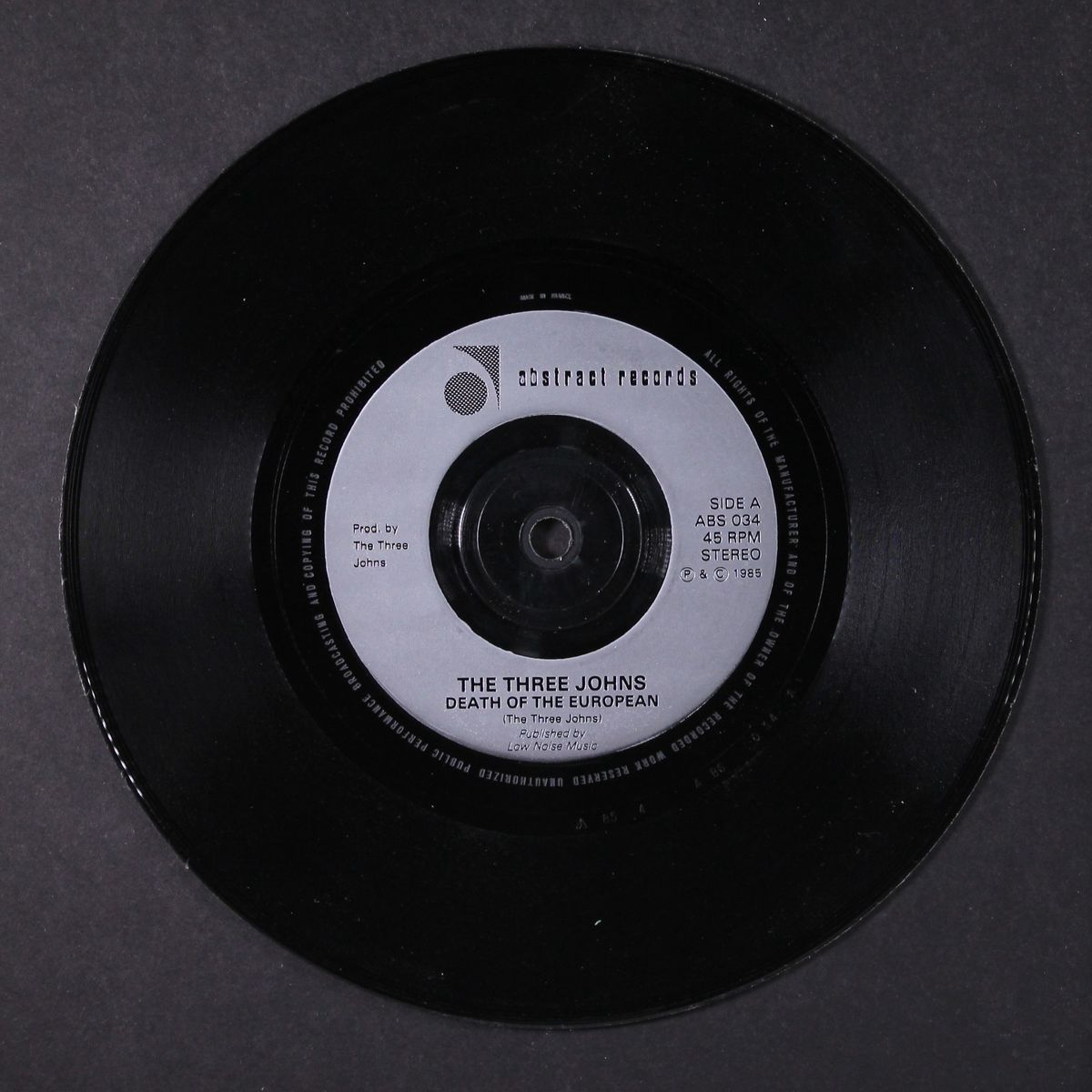 death of the european / heads like convicts by THREE JOHNS
