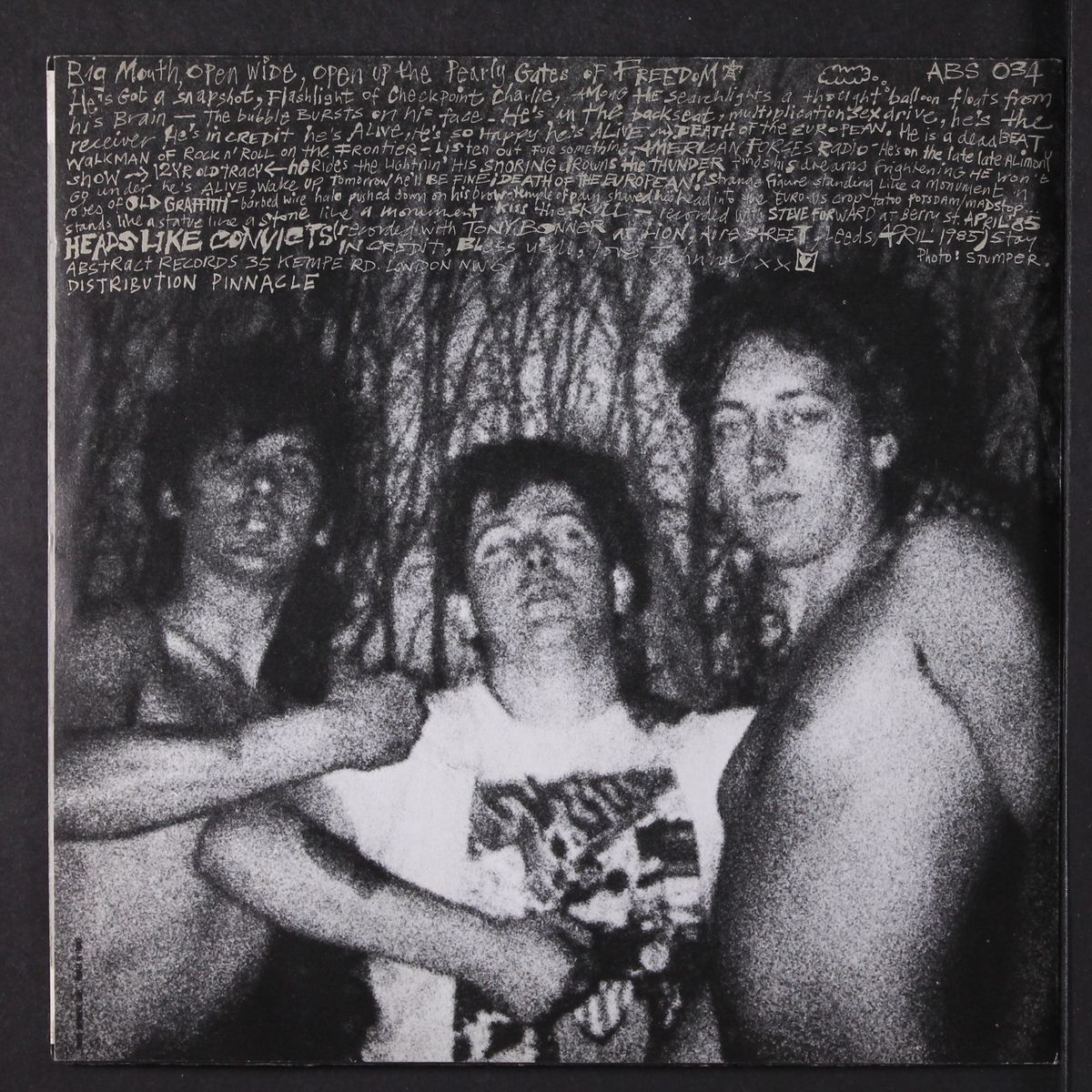 death of the european / heads like convicts by THREE JOHNS