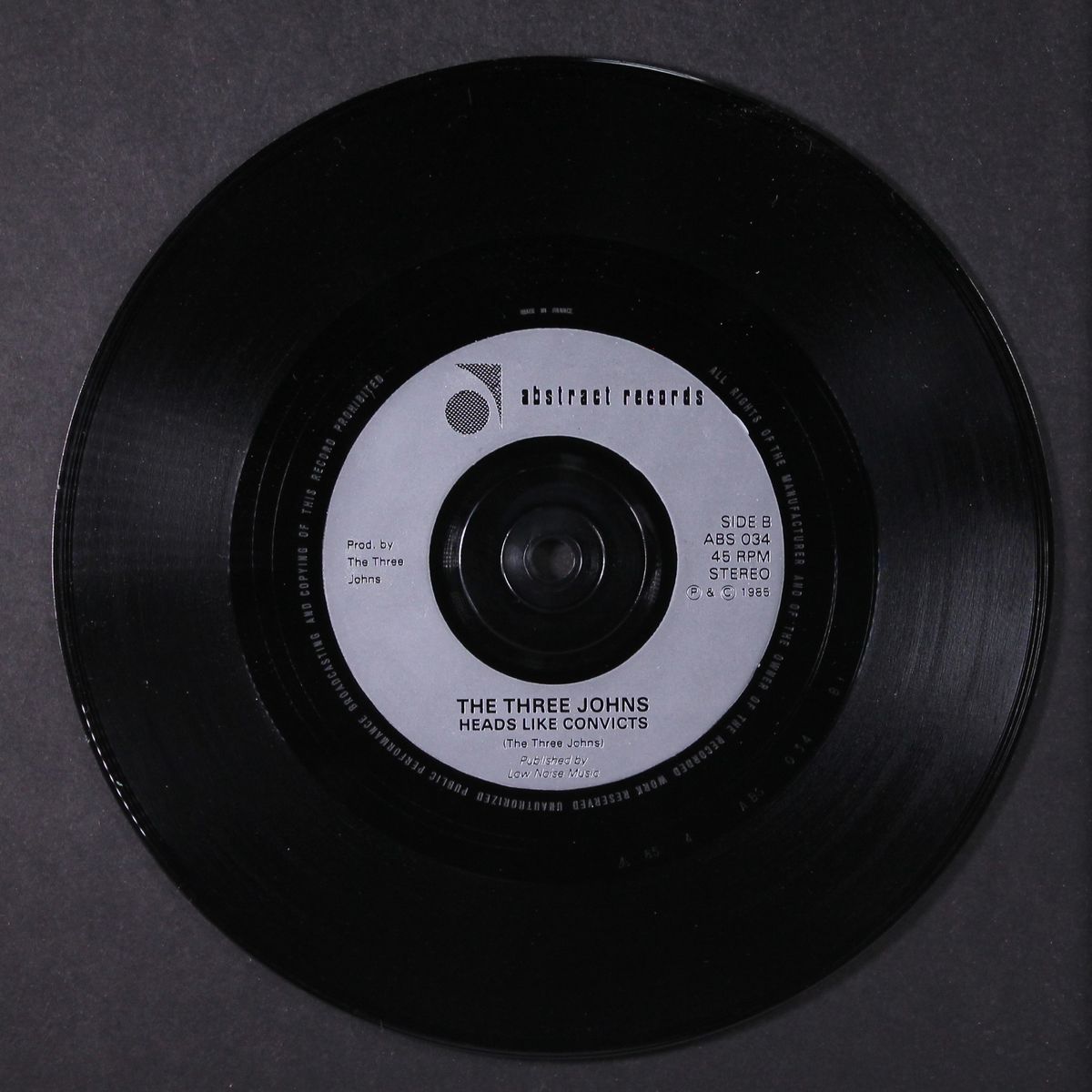 death of the european / heads like convicts by THREE JOHNS