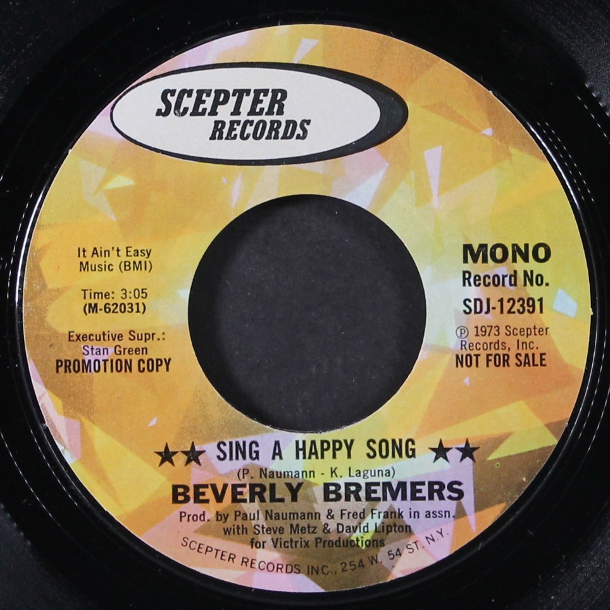 sing a happy song / mono by BEVERLY BREMERS