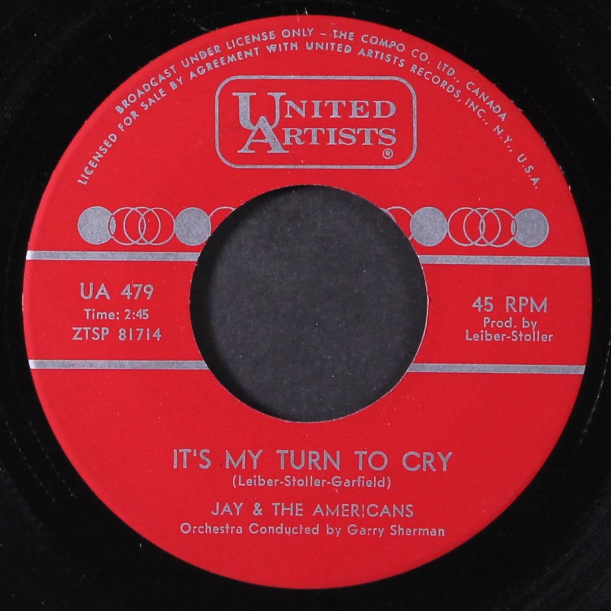 this is it / it's my turn to cry by JAY & AMERICANS