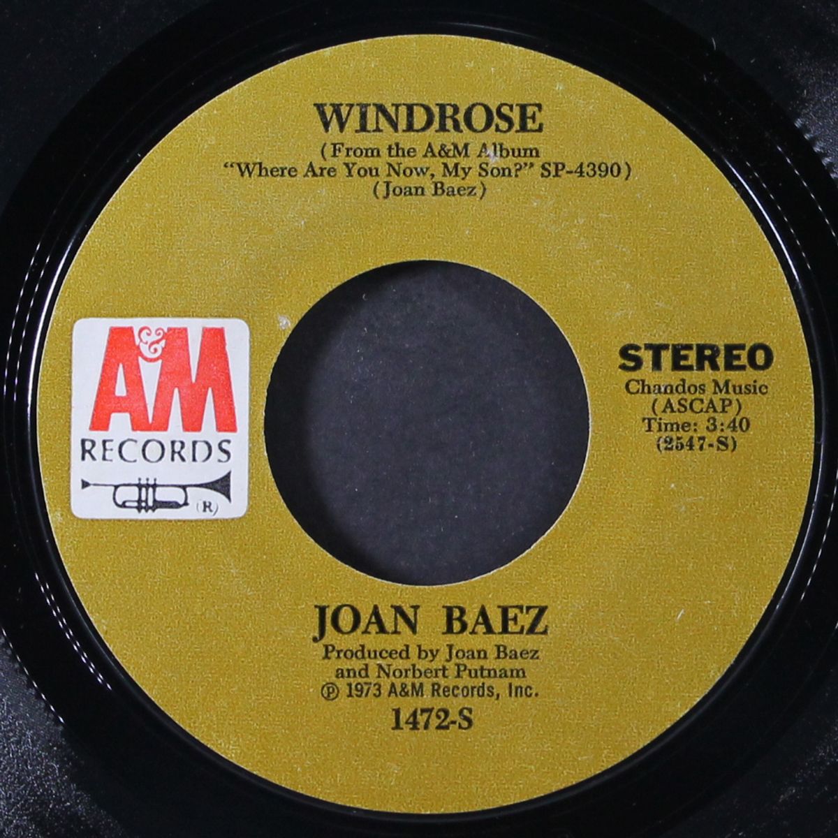 less than the song / windrose by JOAN BAEZ
