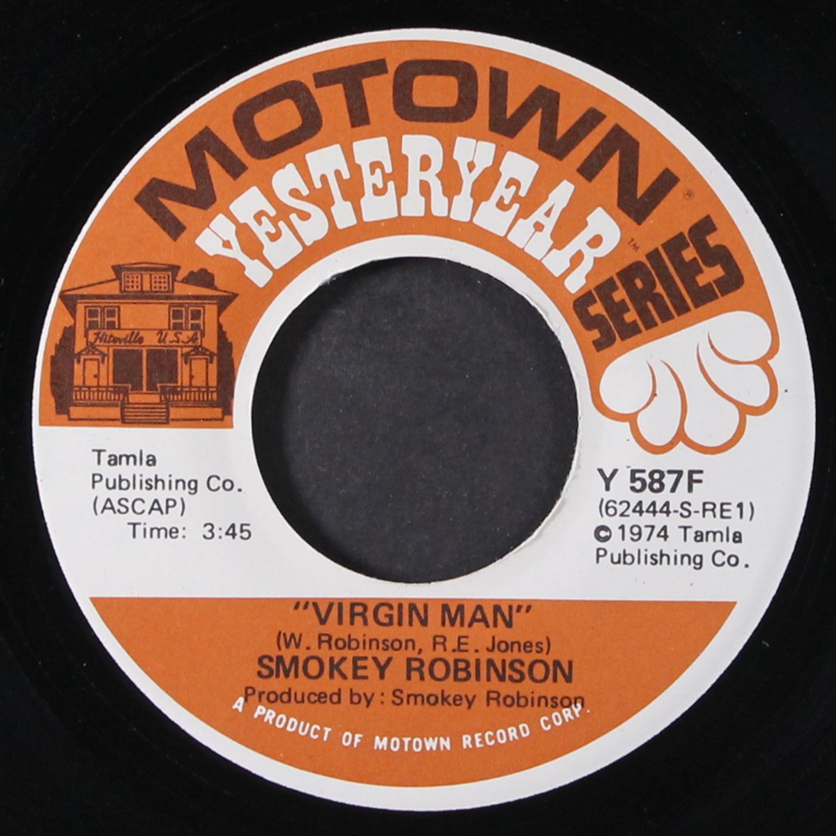 sweet harmony / virginia man by SMOKE\Y ROBINSON