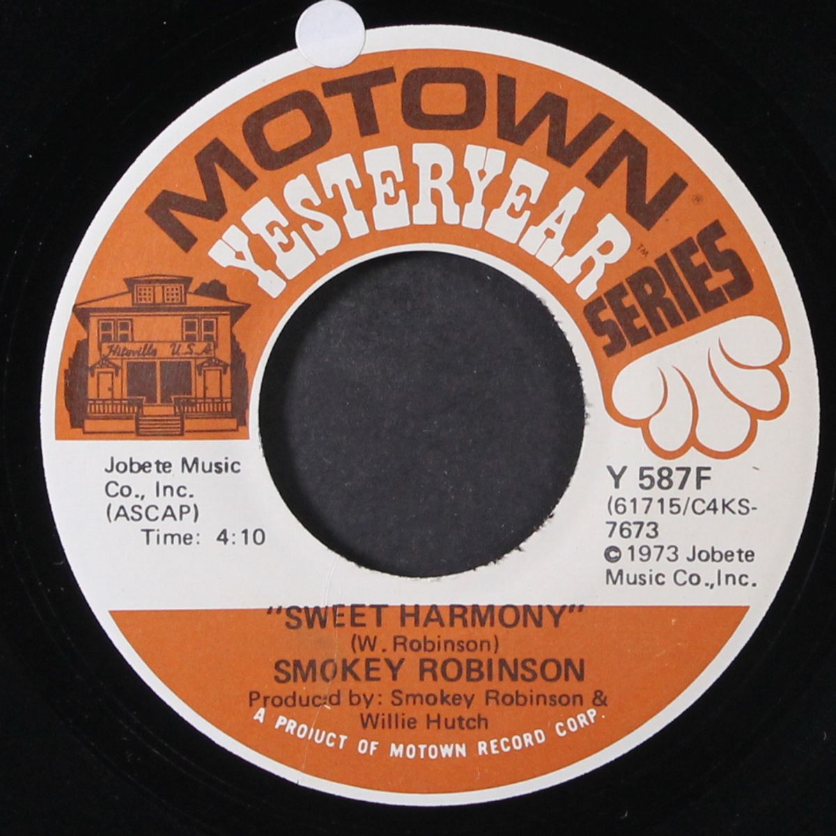 sweet harmony / virginia man by SMOKE\Y ROBINSON