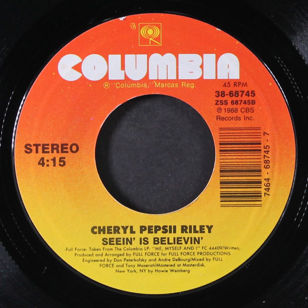 every little thing about you / seein' is believin' by CHERYL PEPSII RILEY
