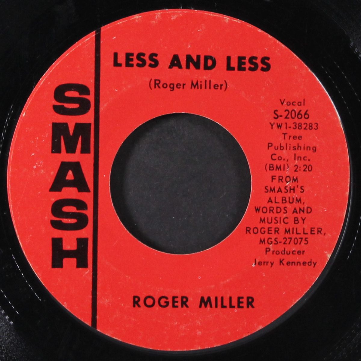 heartbreak hotel / less and less by ROGER MILLER