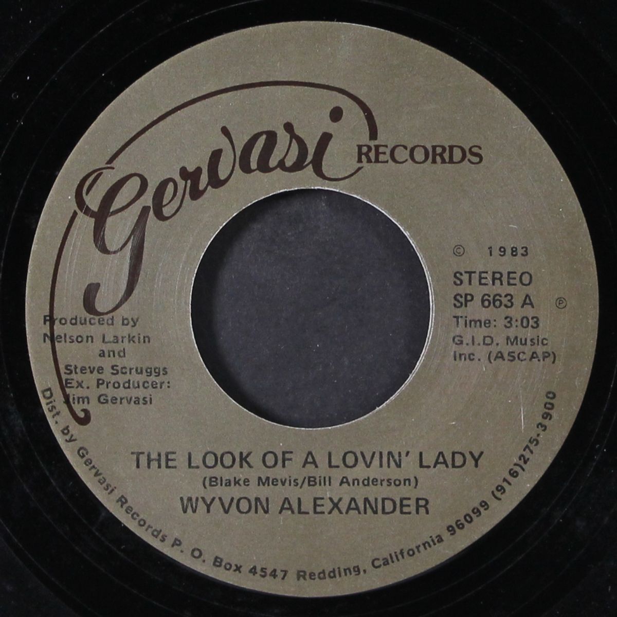 the look of a lovin' lady by WYVON ALEXANDER