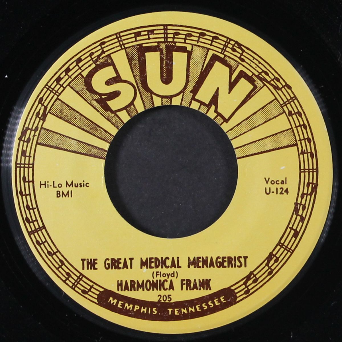 rockin' chair daddy / the great medical menagerist by HARMONICA FRANK
