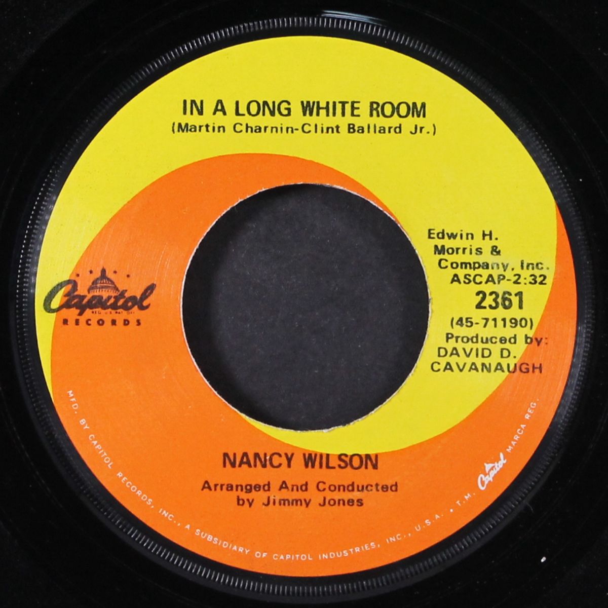 in a long white room by NANCY WILSON