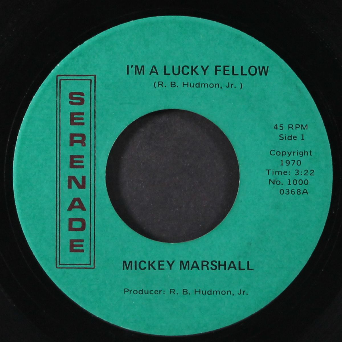 get ready / i'm a lucky fellow by MICKEY MARSHALL