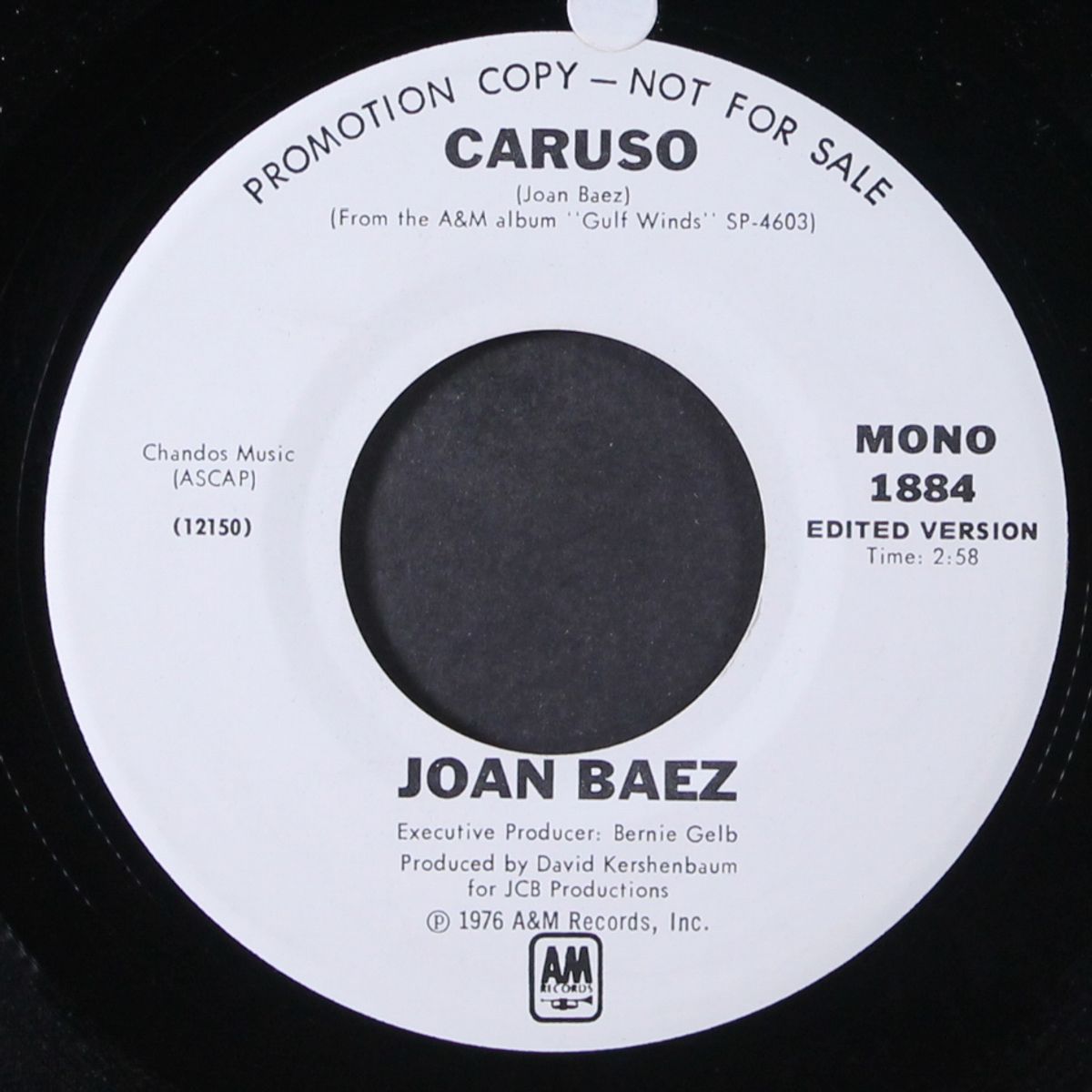 caruso / mono by JOAN BAEZ