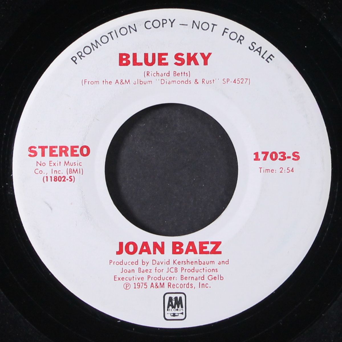 blue sky by JOAN BAEZ