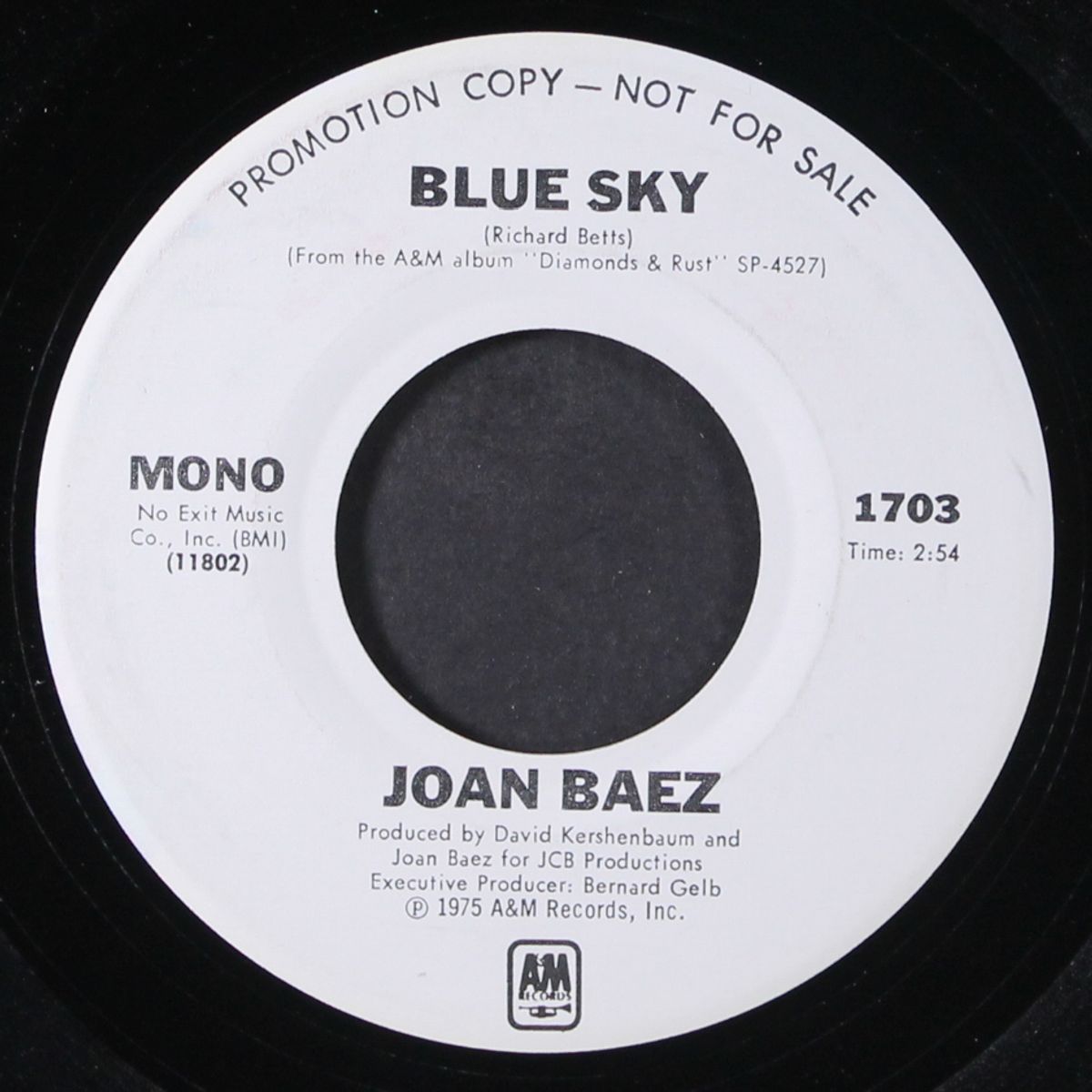blue sky by JOAN BAEZ