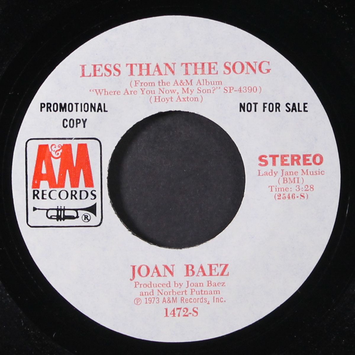 less than the song / windrose by JOAN BAEZ