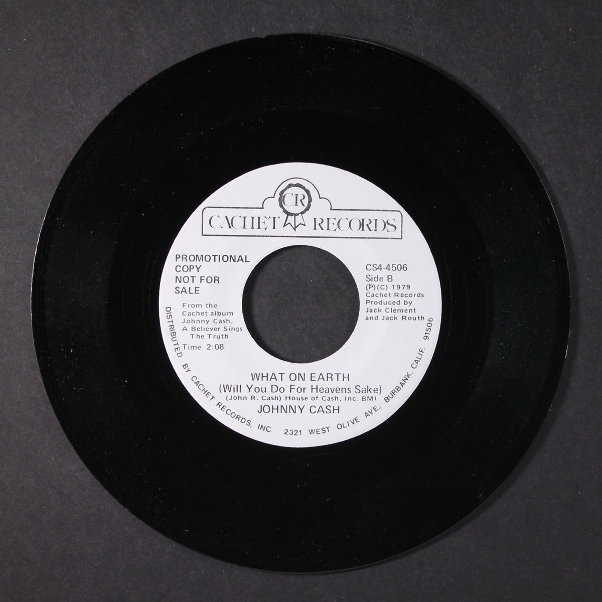 wings in the morning / what on earth by JOHNNY CASH