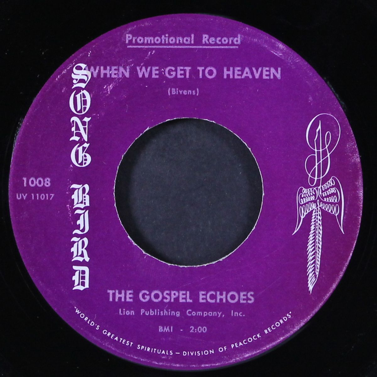 i shall know him by GOSPEL ECHOES