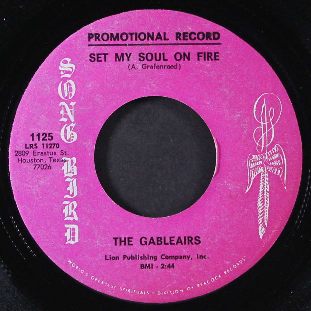 set my soul on fire / something about the lord by GABLEAIRS