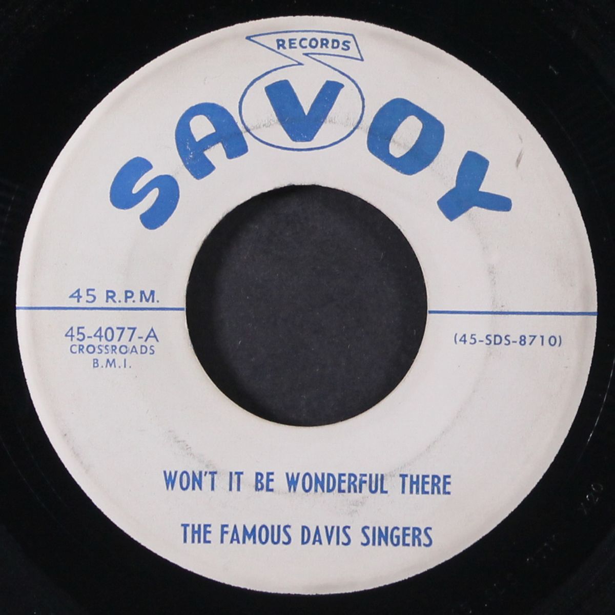 won't it be wonderful there by FAMOUS DAVIS SISTERS
