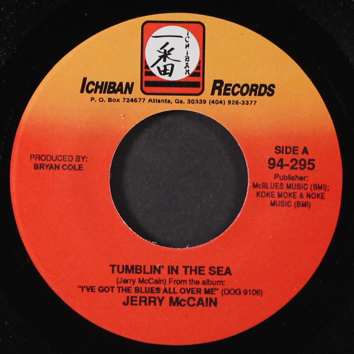 tumblin' in the sea by JERRY MCCAIN