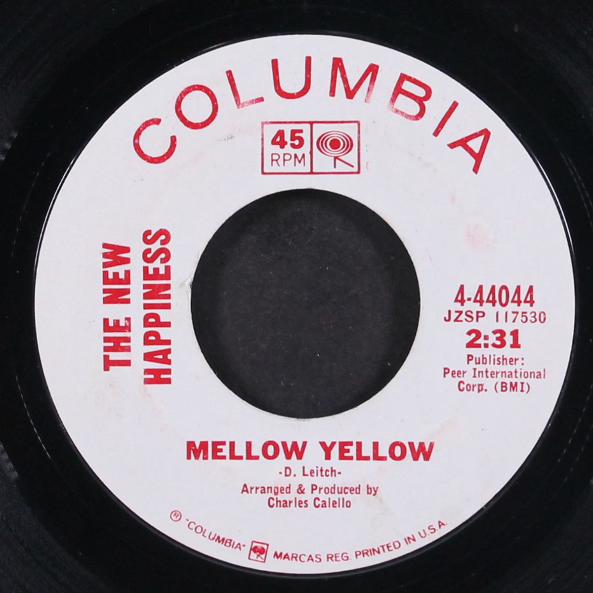 mellow yellow / good vibrations by NEW HAPPINESS