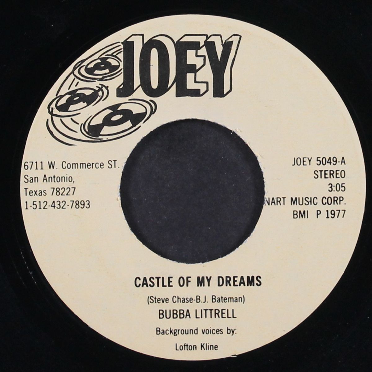 castle of my dreams / house of blue lovers by BUBBA LITTRELL