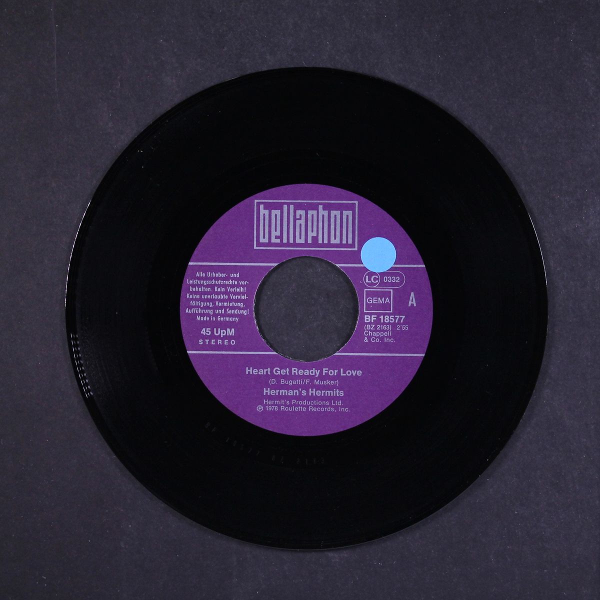 heart get ready for love / truck stop momma by HERMAN'S HERMITS
