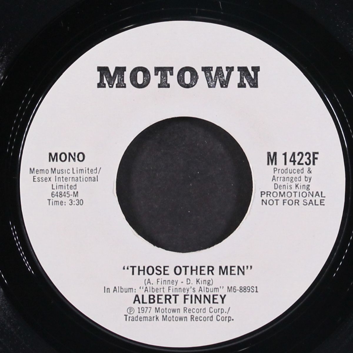 those other men / mono by ALBERT FINNEY