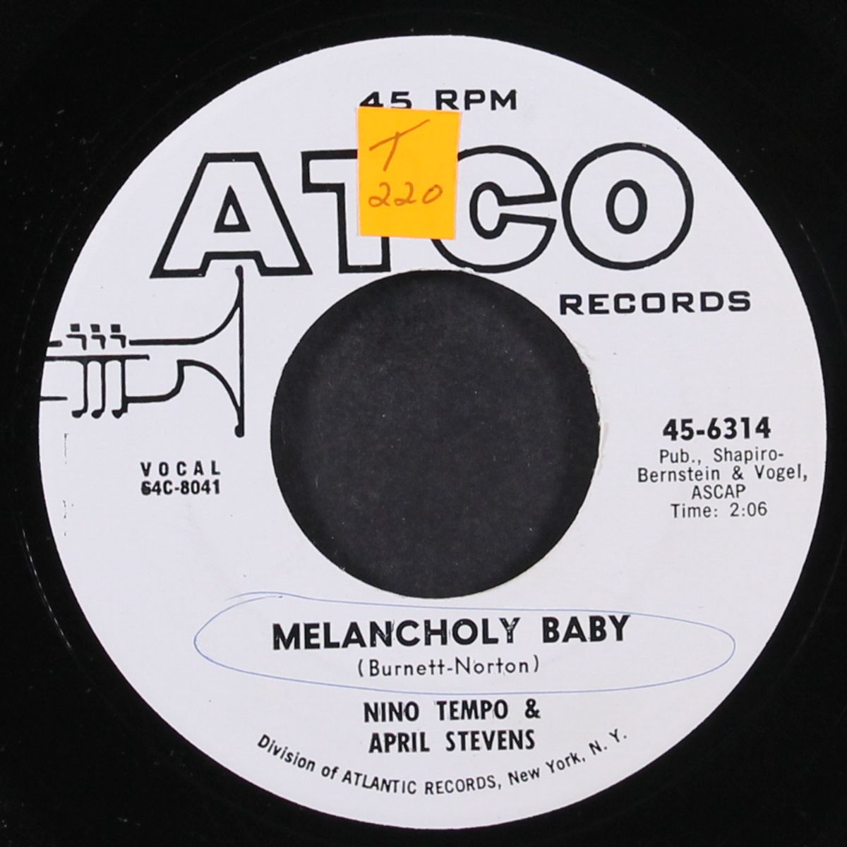 ooh la la / melancholy baby by NINO TEMPO & APRIL STEVENS