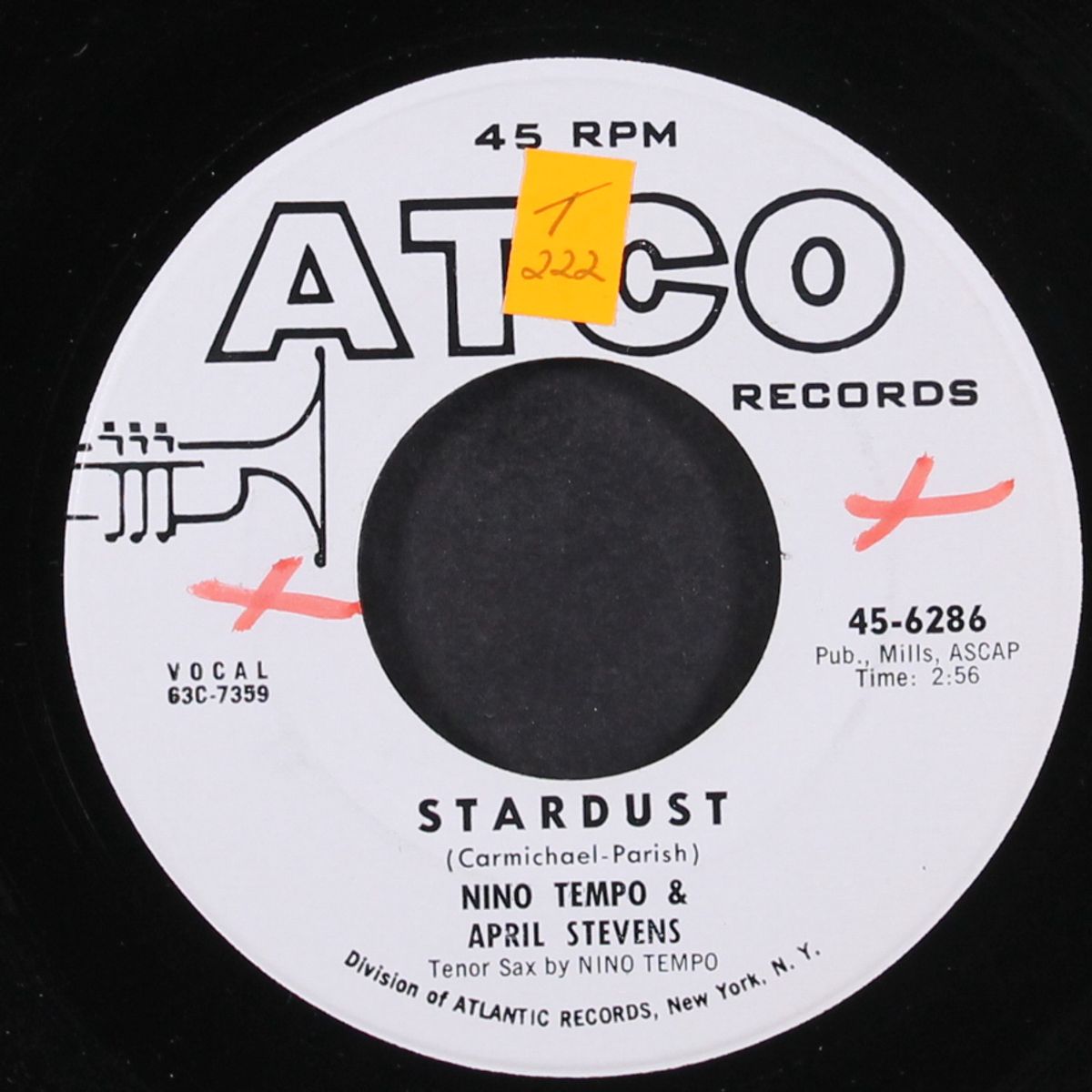 stardust / 1-45 by NINO TEMPO & APRIL STEVENS