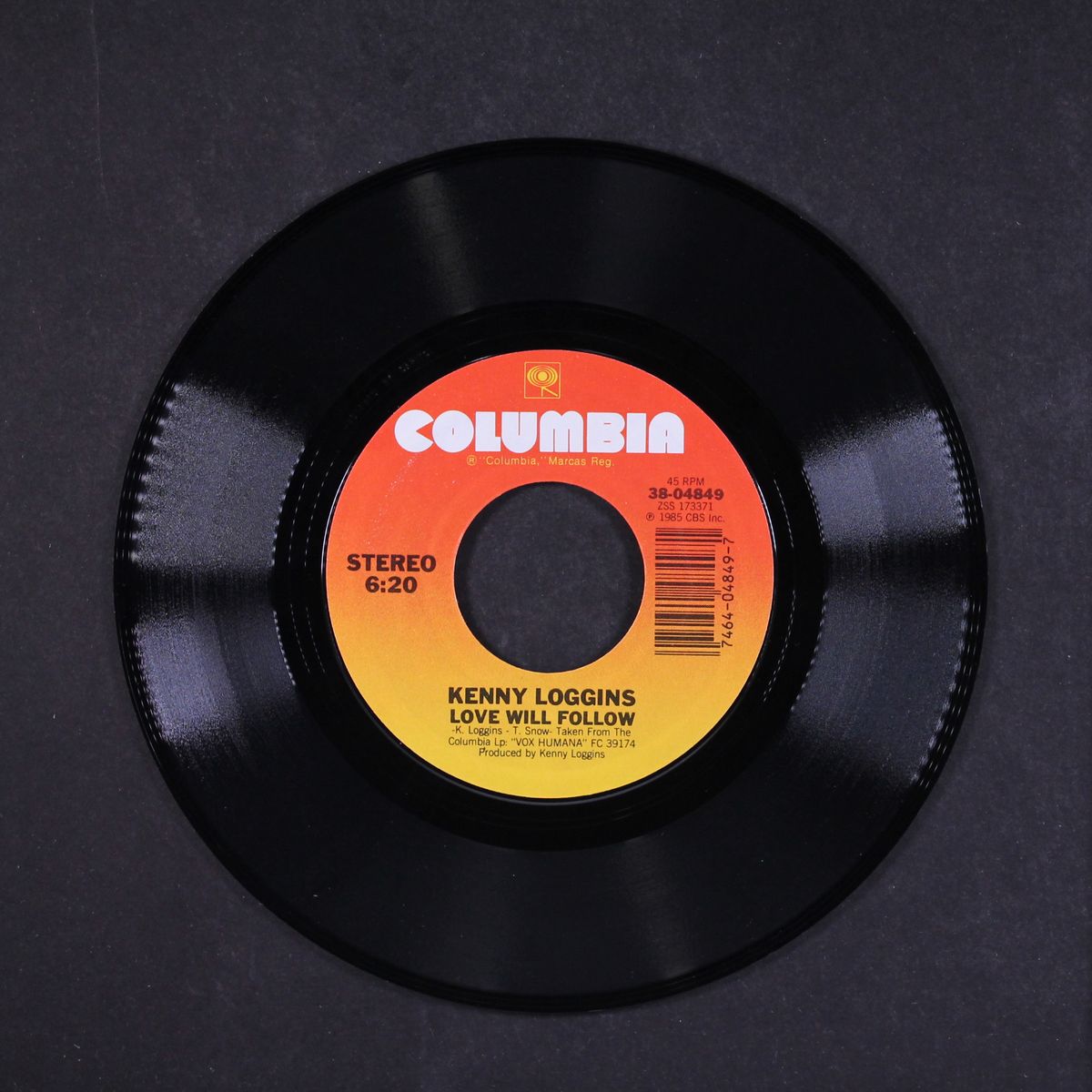 vox humana / love will follow by KENNY LOGGINS