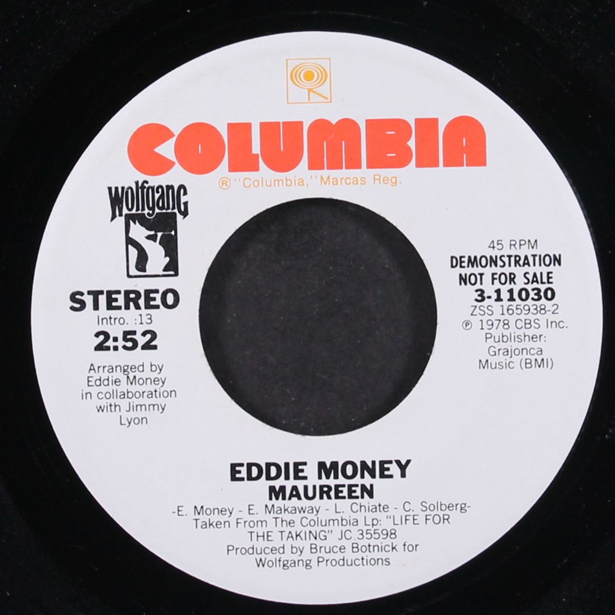 maureen by EDDIE MONEY