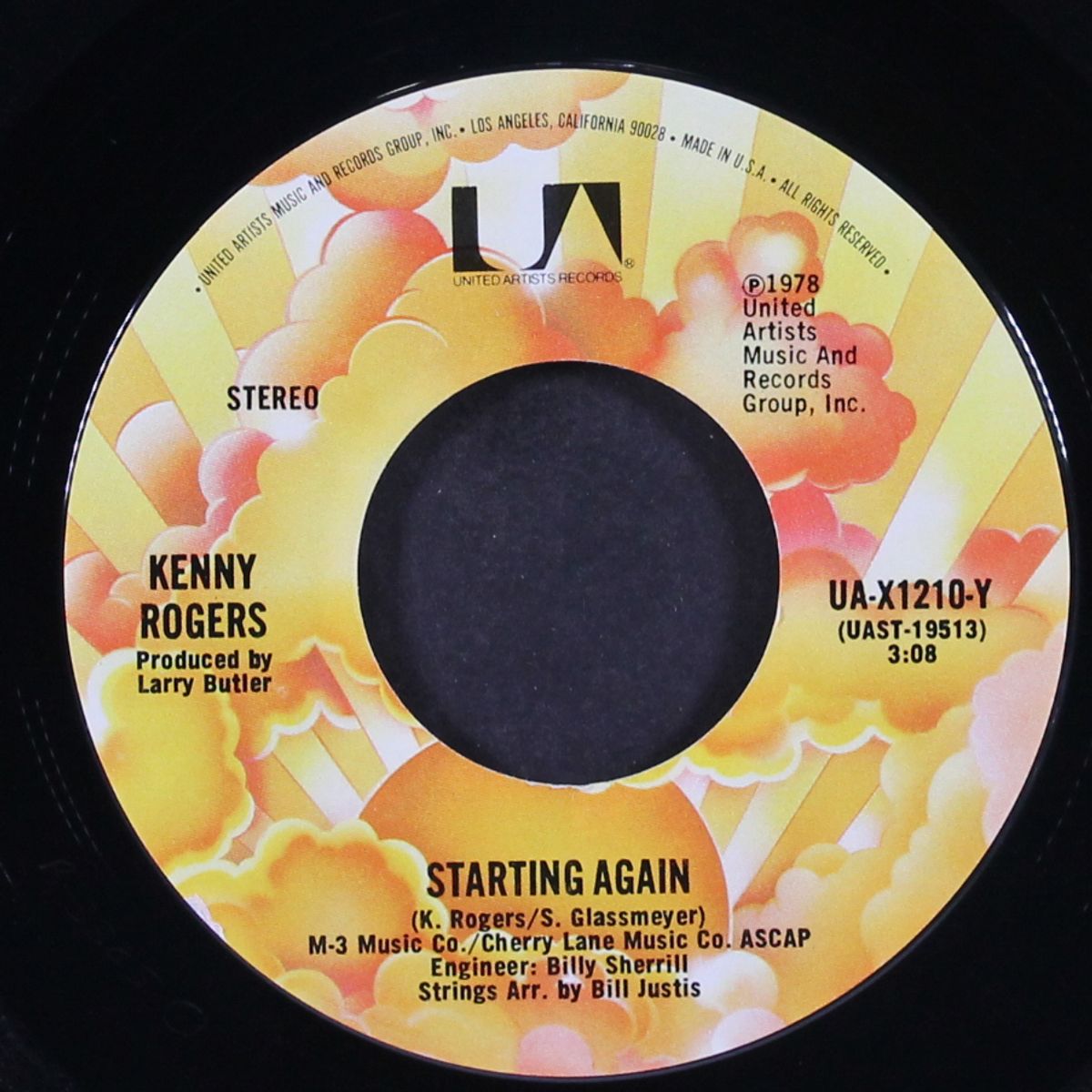 love or something like it / starting again by KENNY ROGERS