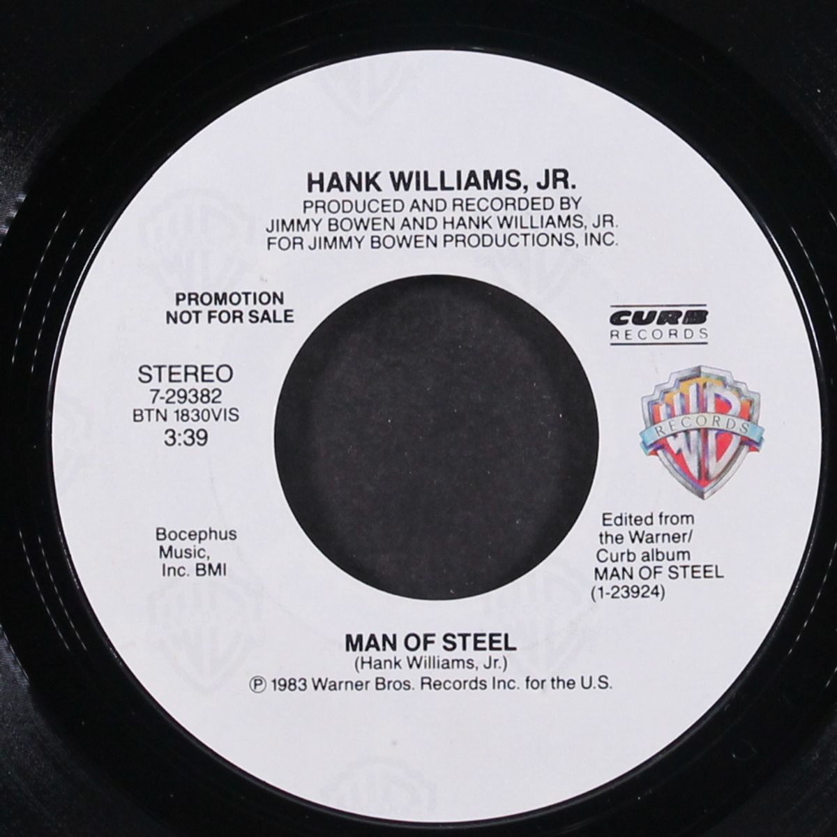 man of steel / short by HANK WILLIAMS, JR.