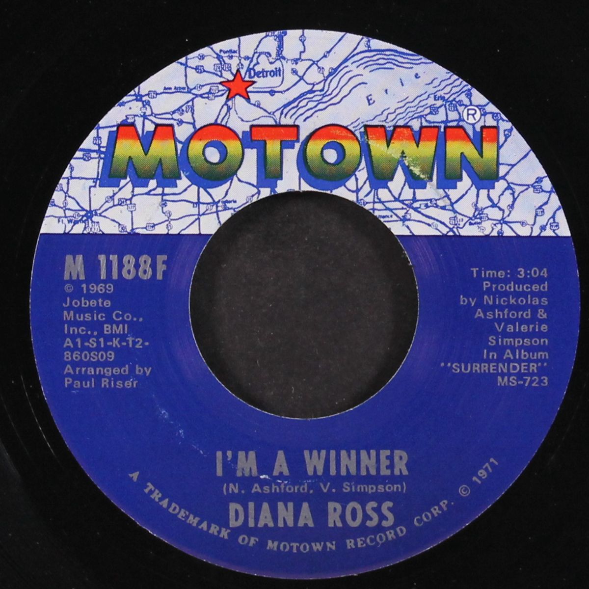 surrender / i'm a winner by DIANA ROSS