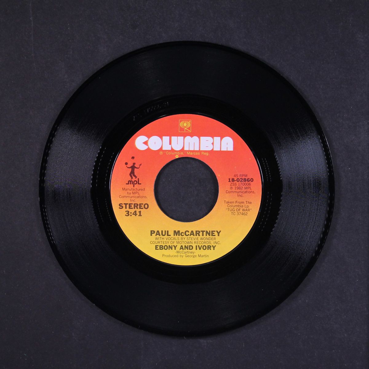 ebony & ivory by PAUL MCCARTNEY & STEVIE WONDER