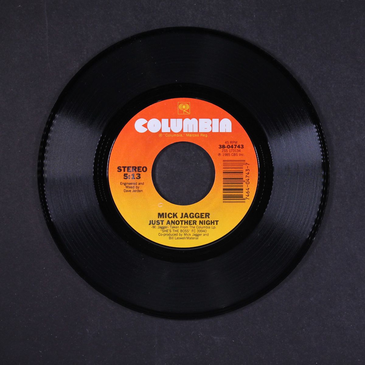 just another night / turn the girl loose by MICK JAGGER