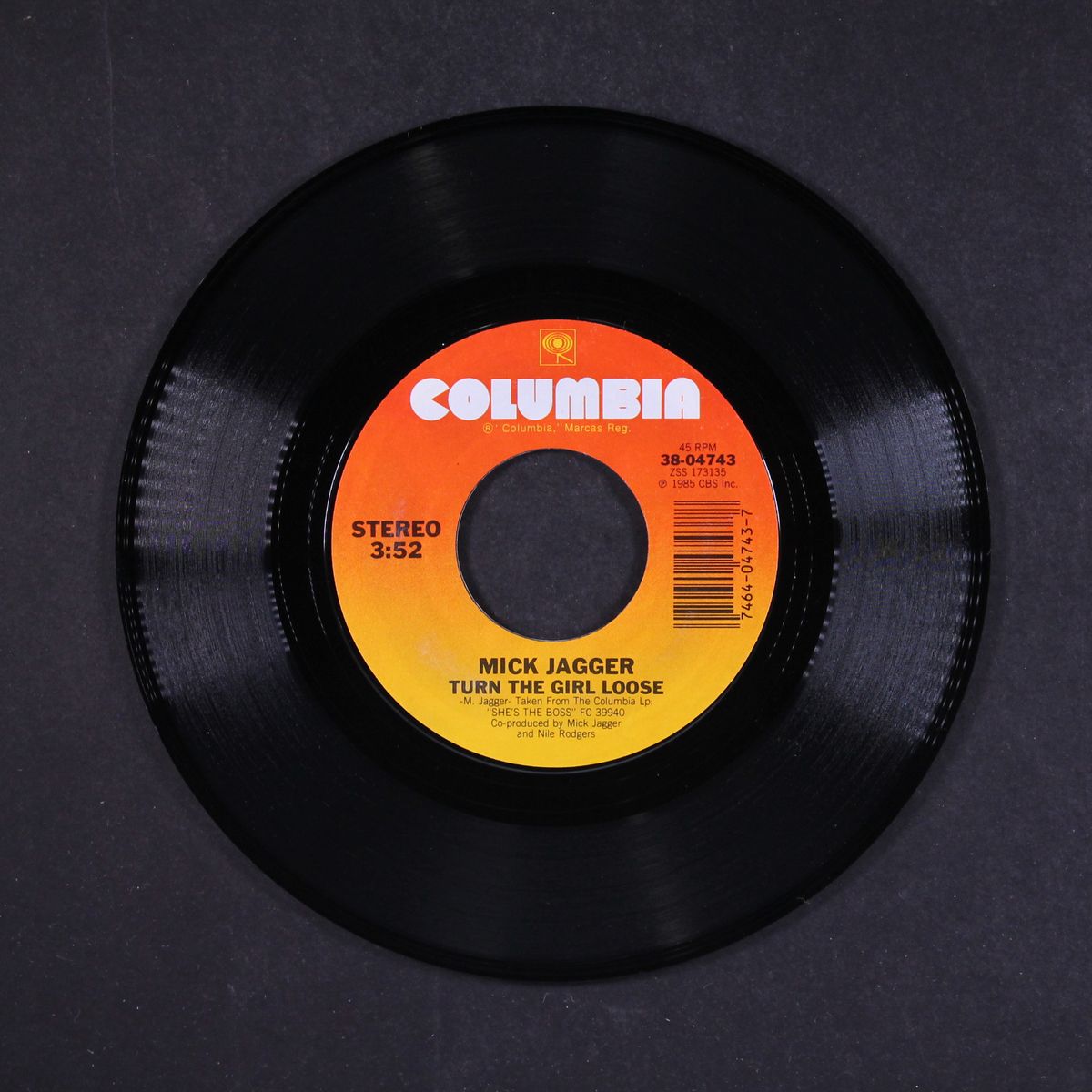 just another night / turn the girl loose by MICK JAGGER
