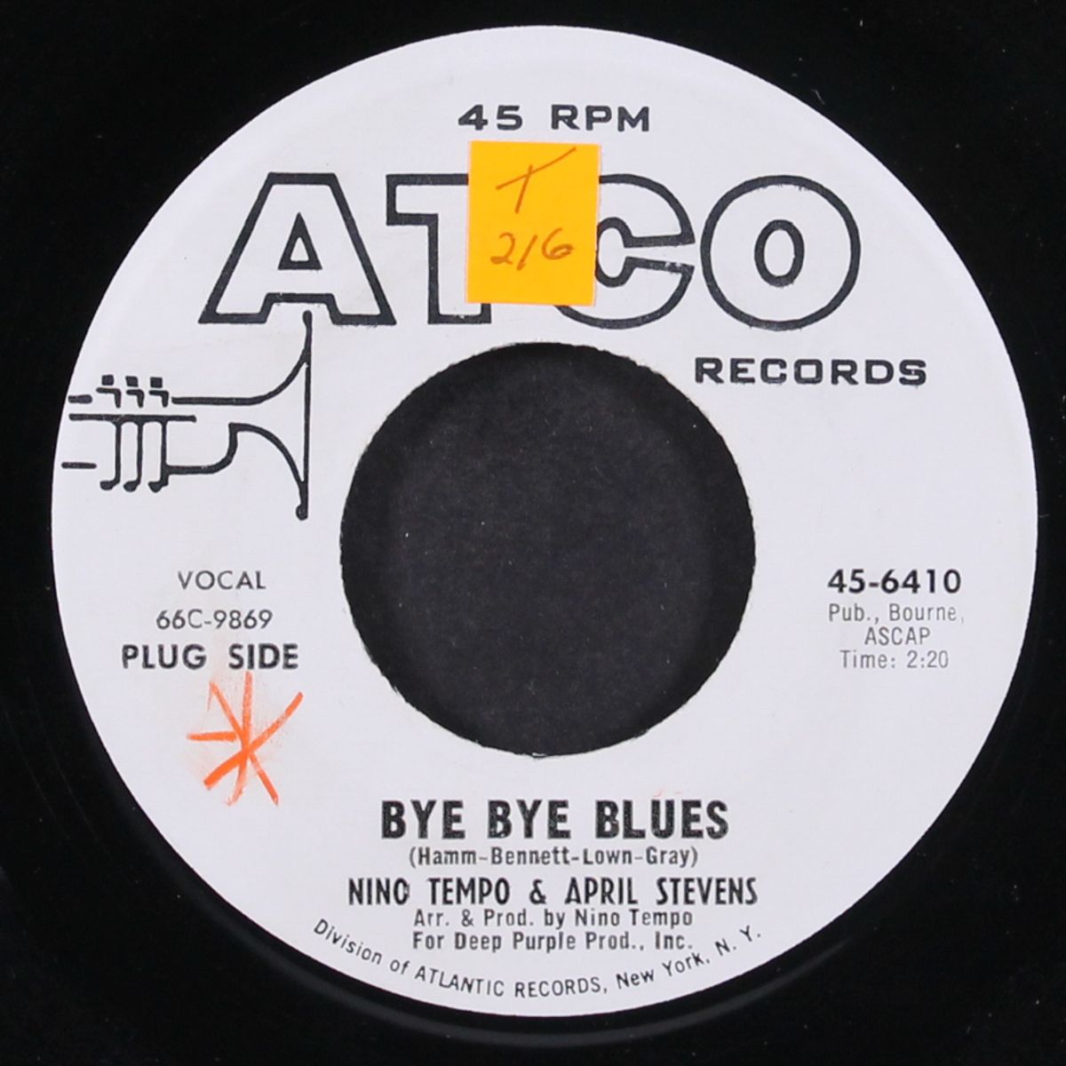 bye bye blues / king kong by NINO TEMPO & APRIL STEVENS