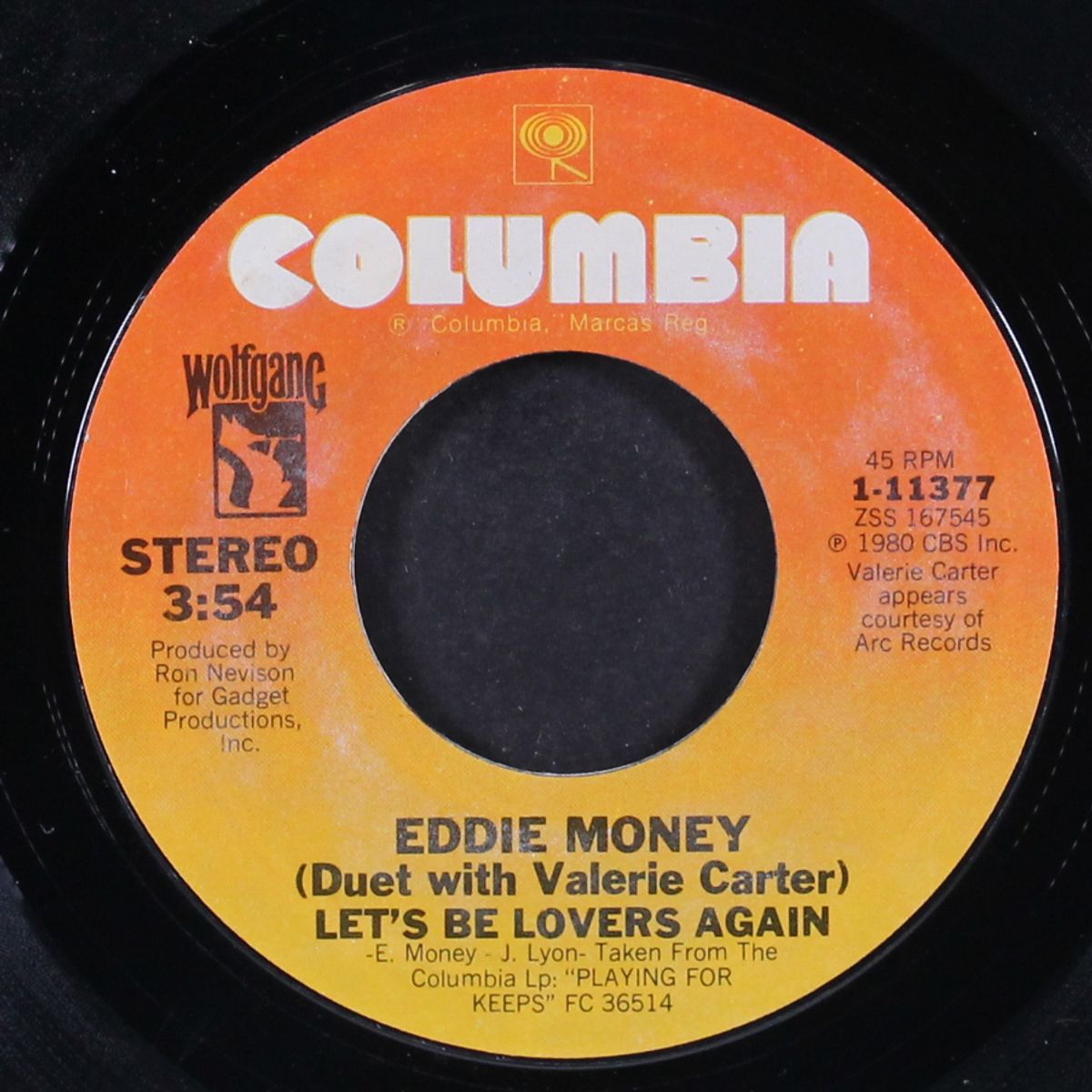 let's be lovers again / million dollar girl by EDDIE MONEY