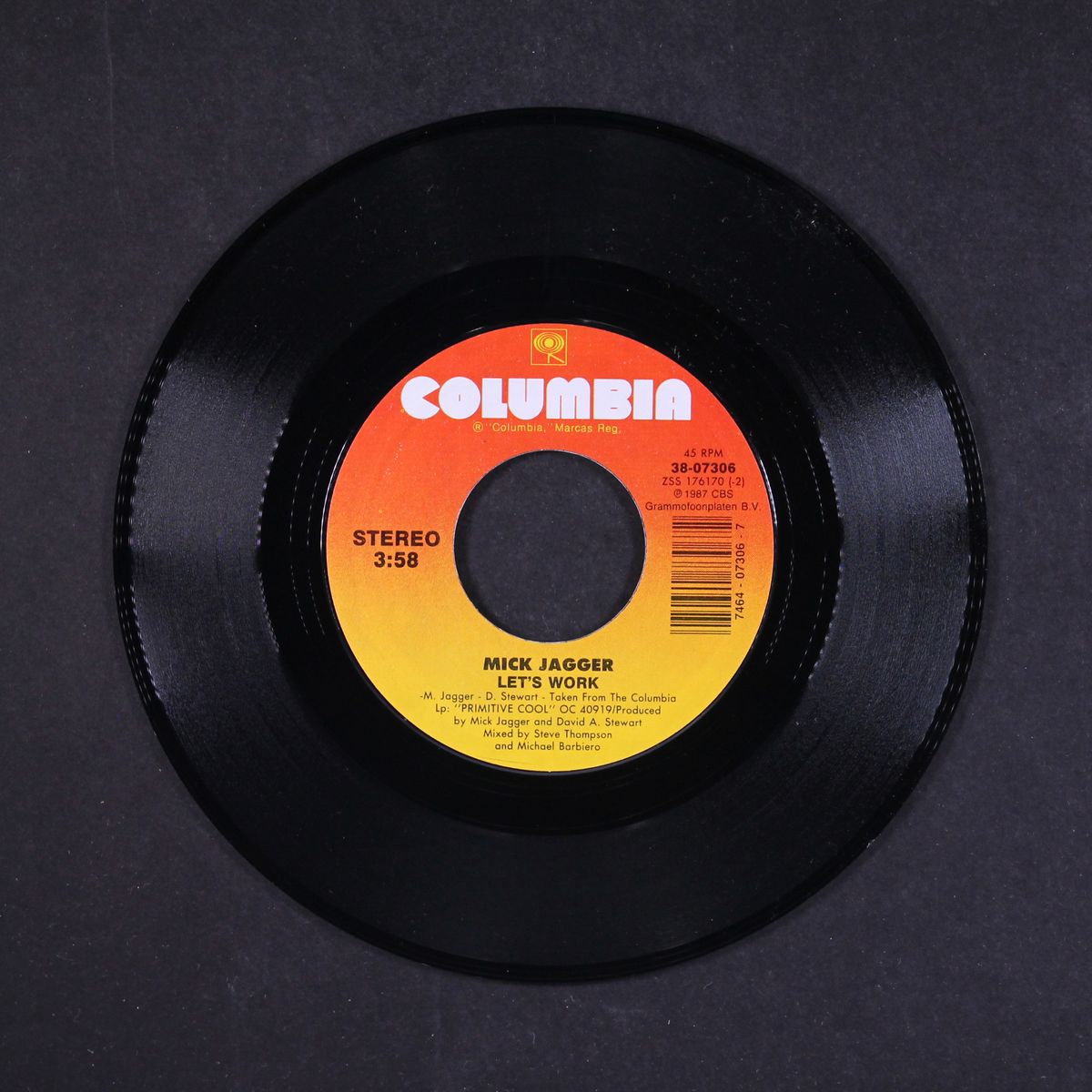 let's work / catch as catch can by MICK JAGGER