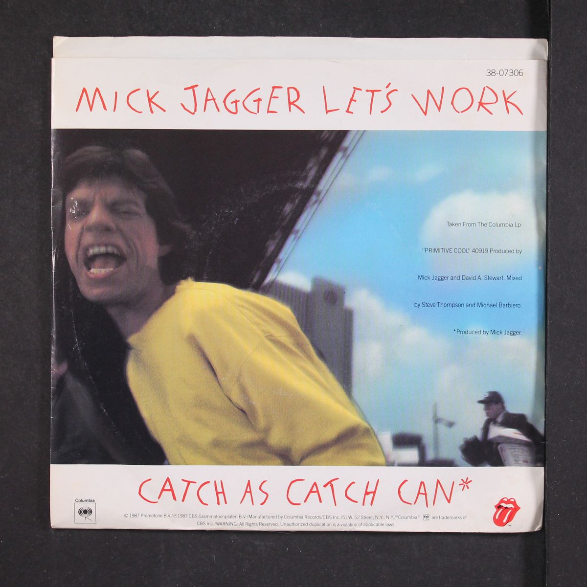 let's work / catch as catch can by MICK JAGGER